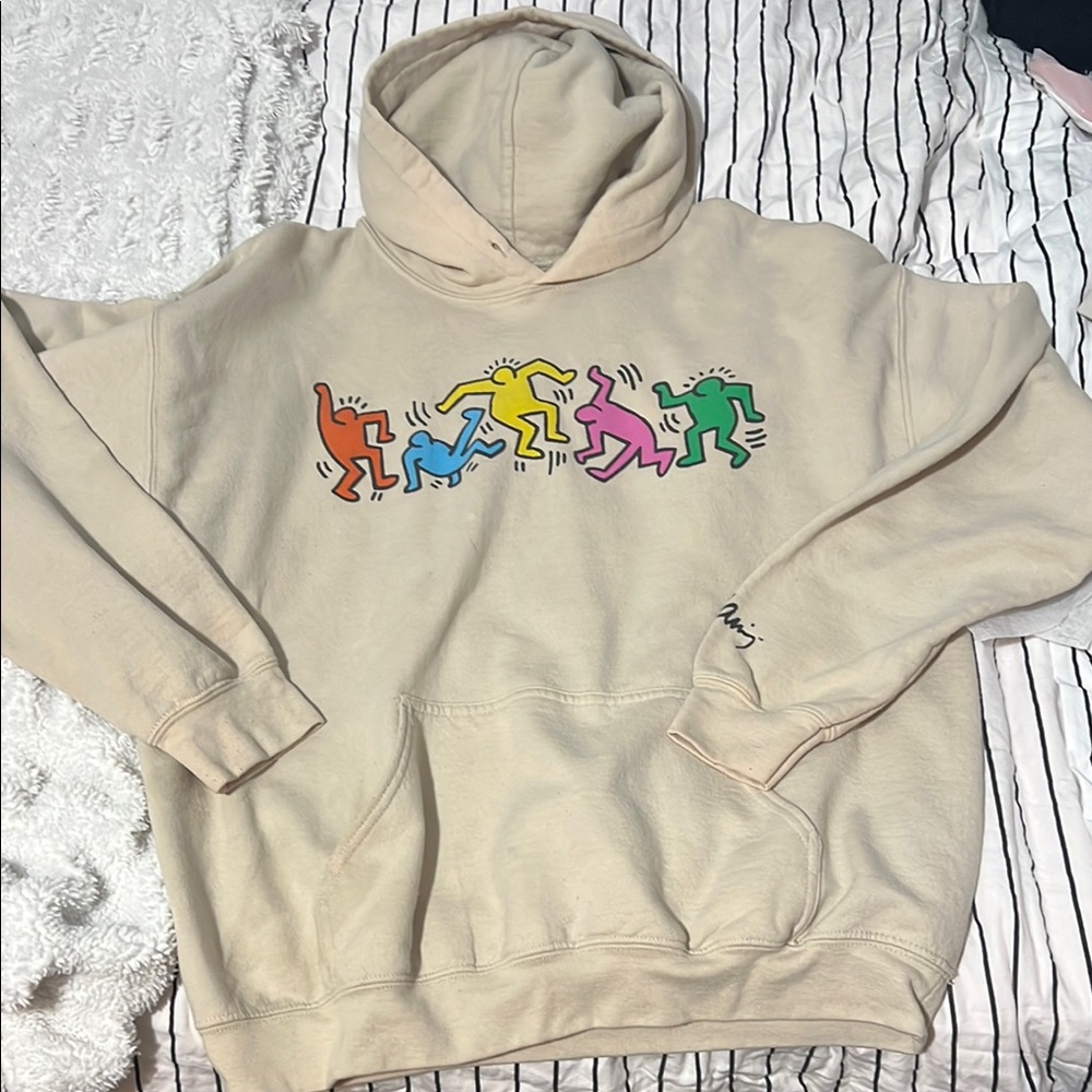 PacSun Kada Harry Cream Hoodie